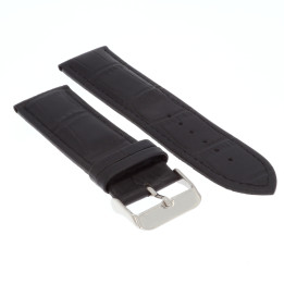 PASEK DO ZEGARKA 24 mm DILOY P260.24.1 CZARNY
