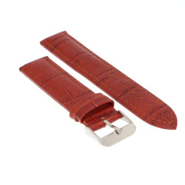PASEK DO ZEGARKA 20 mm DILOY P260.20.3 BRĄZOWY