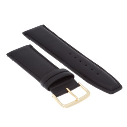 PASEK DO ZEGARKA 24 mm DILOY 777.24.1 (1) CZARNY ZŁ