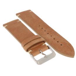 PASEK DO ZEGARKA 24 mm BISSET BS129.24.3 BRĄZOWY