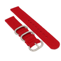 PASEK DO ZEGARKA 18 mm DILOY 408.18.6 CZERWONY