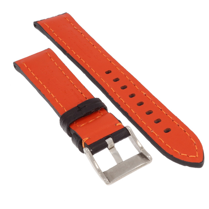PASEK DO ZEGARKA 20 mm DILOY 395.20.1.12 CZARNY
