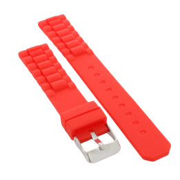 PASEK DO ZEGARKA DILOY 18 mm S252.18.6 CZERWONY