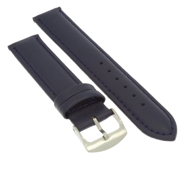 PASEK DO ZEGARKA 18 mm DILOY 302.05.18 GRANATOWY