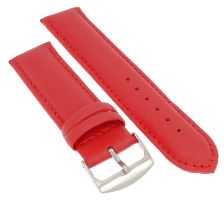 PASEK DO ZEGARKA 20 mm DILOY 302.06.20 CZERWONY