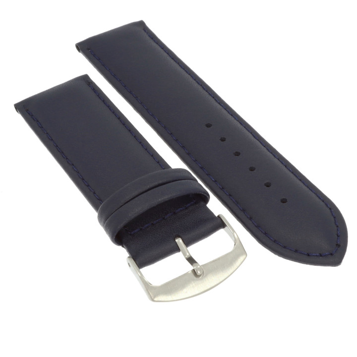 PASEK DO ZEGARKA 24 mm DILOY 302.24.5 (1) GRANATOWY
