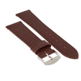 PASEK DO ZEGARKA 22 mm DILOY 407.22.2 BRĄZOWY
