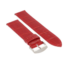 PASEK DO ZEGARKA 22 mm DILOY 402.22.6 CZERWONY
