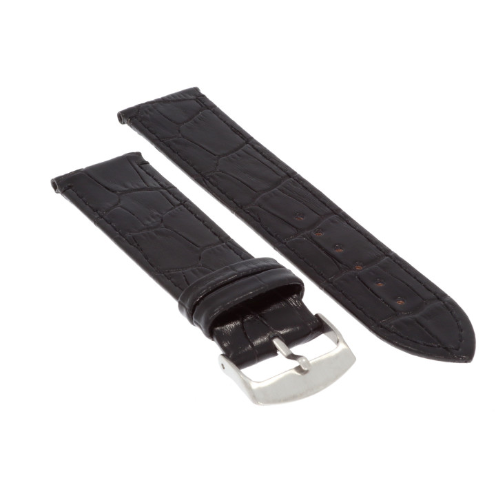 PASEK DO ZEGARKA 22 mm DILOY 402.01.22 CZARNY