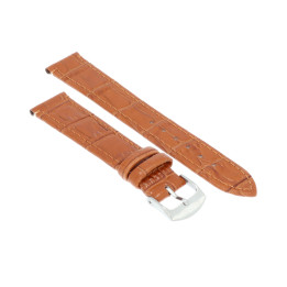 PASEK DO ZEGARKA 18 mm DILOY 402.18.3 BRĄZOWY