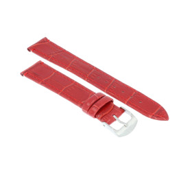 PASEK DO ZEGARKA 18 mm DILOY 402.18.6 CZERWONY