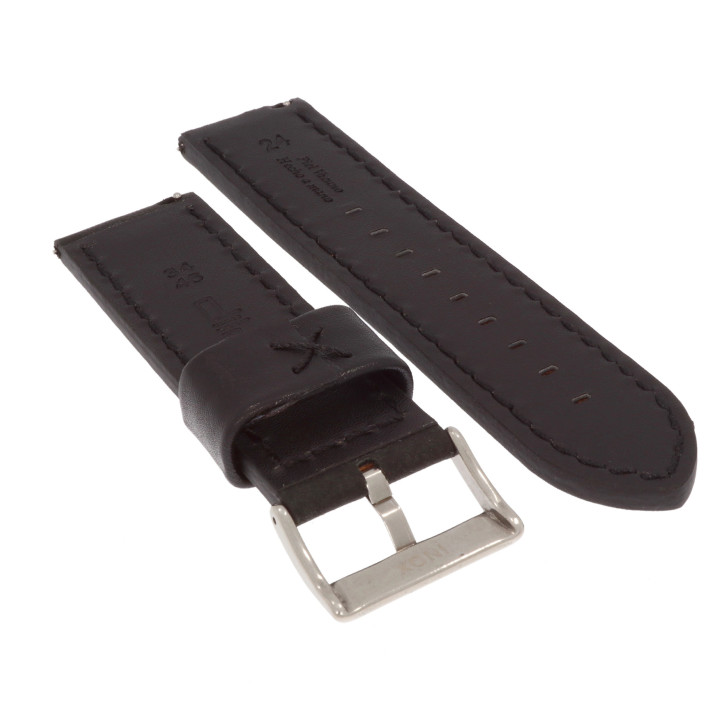 PASEK DO ZEGARKA 24 mm DILOY 399.01.24 CZARNY