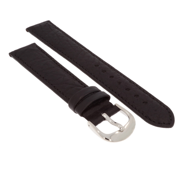 PASEK DO ZEGARKA 18 mm BISSET BS156.18.1 XL CZARNY