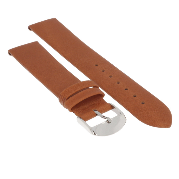 PASEK DO ZEGARKA 20 mm BISSET BS169.20.3 BRĄZOWY