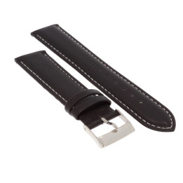 PASEK DO ZEGARKA 20 mm BISSET BS203.20.1 CZARNY