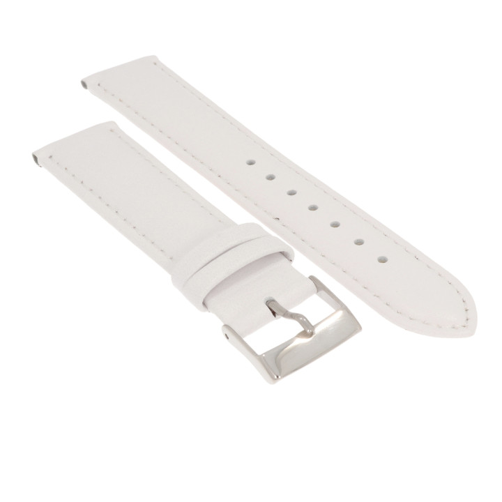 PASEK DO ZEGARKA 20 mm BISSET BS207.20.22 BIAŁY