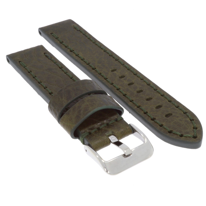 PASEK DO ZEGARKA 20 mm BISSET BS210.20.27 ZIELONY