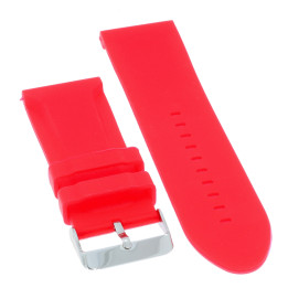 PASEK DO ZEGARKA 28 mm DILOY SBR11.28.6 CZERWONY