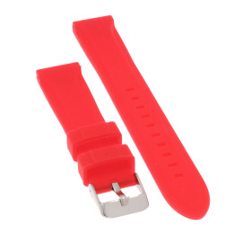PASEK DO ZEGARKA 18 mm DILOY SBR11.18.6 CZERWONY