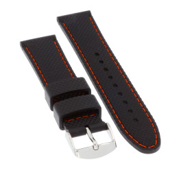 PASEK DO ZEGARKA 20 mm DILOY S263.20.1.12 CZARNY