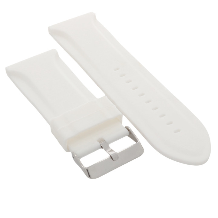 PASEK DO ZEGARKA 30 mm DILOY SBR11.30.22 BIAŁY