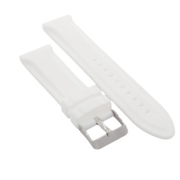 PASEK DO ZEGARKA 22 mm DILOY SBR11.22.22 BIAŁY