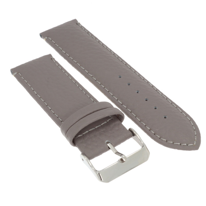 PASEK DO ZEGARKA 24 mm DILOY P205.24.7 SZARY