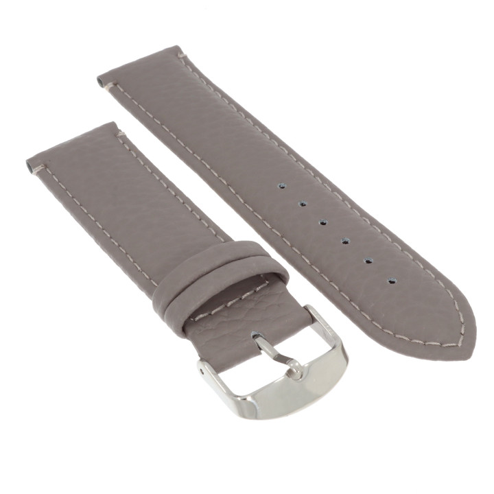 PASEK DO ZEGARKA 22 mm DILOY P205.22.7 (1) SZARY