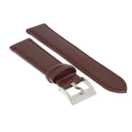 PASEK DO ZEGARKA 20 mm DILOY 401.02.20 BRĄZOWY