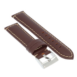 PASEK DO ZEGARKA 20 mm DILOY P354.20.2 BRĄZOWY