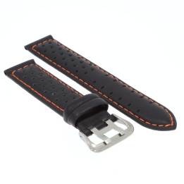 PASEK DO ZEGARKA 20 mm DILOY 380.20.1.12 CZARNY