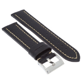 PASEK DO ZEGARKA 22 mm DILOY 376.01.22 (1) CZARNY