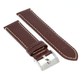 PASEK DO ZEGARKA 22 mm DILOY 373.22.2 BRĄZOWY