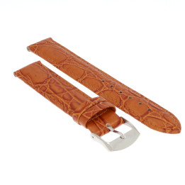 PASEK DO ZEGARKA 18 mm DILOY 325.18.3 BRĄZOWY