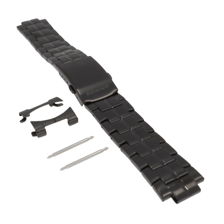 ORYGINALNA BRANSOLETA CASIO EF-343 EF-343BK-1AV STALOWA
