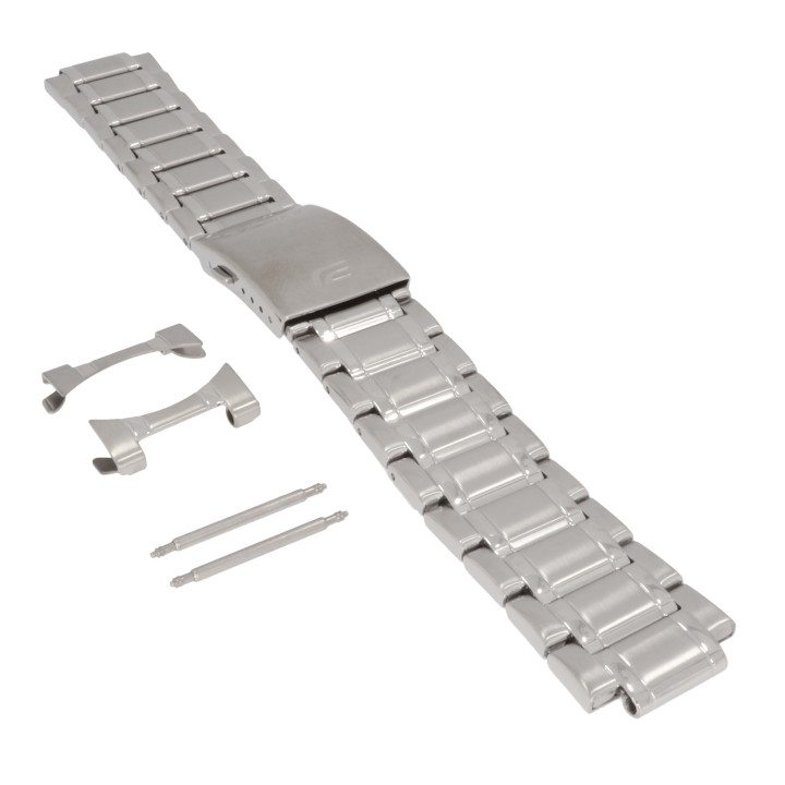 ORYGINALNA BRANSOLETA CASIO EQS-600 EQS-600DB-1A9 STALOWA