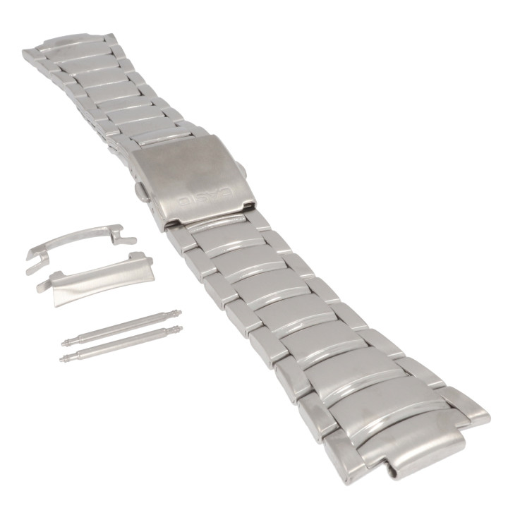ORYGINALNA BRANSOLETA CASIO AMW-710 AMW-710D-1AV STALOWA