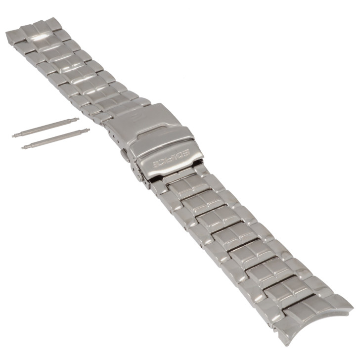 ORYGINALNA BRANSOLETA CASIO EF-544 EF-544D-1AV EF-544D-7A2V EF-544D-7AV EF-544DB-1AV STALOWA