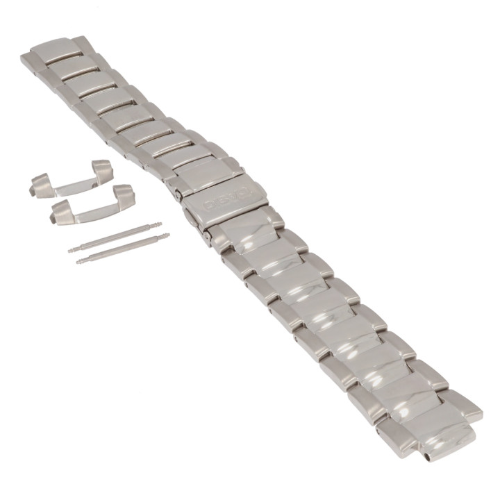 ORYGINALNA BRANSOLETA CASIO BEM-113 BEM-113D-1AV BEM-113D-7AV STALOWA