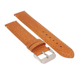 PASEK DO ZEGARKA 22 mm DILOY P205.10.22 JASNY BRĄZ