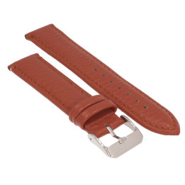 PASEK DO ZEGARKA 20 mm DILOY P205.20.8 BRĄZOWY
