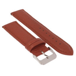 PASEK DO ZEGARKA 22 mm DILOY P205.22.8 BRĄZOWY