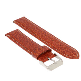PASEK DO ZEGARKA 24 mm DILOY P205.08.24 BRĄZOWY