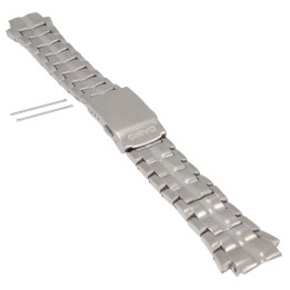 ORYGINALNA BRANSOLETA CASIO MDV-501 MTD-1057 MDV-501D-1AV MTD-1057D-1AV STALOWA