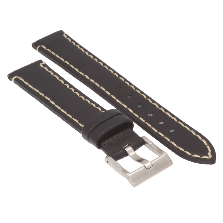 PASEK DO ZEGARKA 18 mm DILOY 372.18.1.22 CZARNY