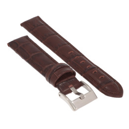 PASEK DO ZEGARKA 18 mm DILOY 368.02.18 BRĄZOWY