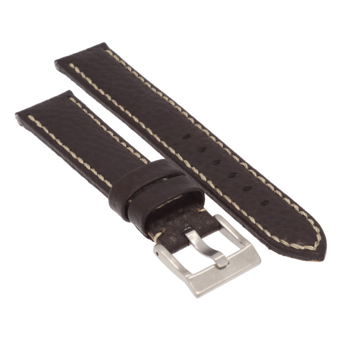 PASEK DO ZEGARKA 18 mm DILOY 376.18.2 (1) BRĄZOWY
