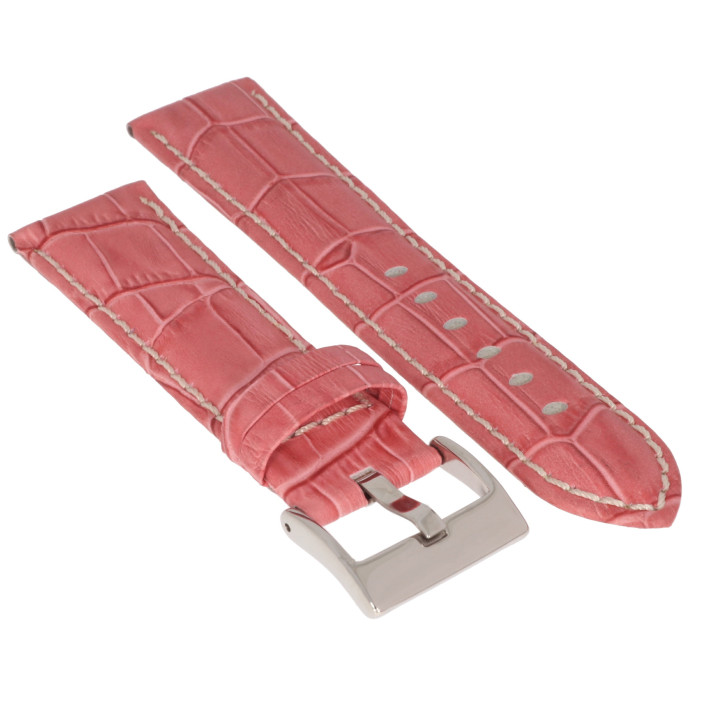 PASEK DO ZEGARKA 22 mm DILOY 378.22.13 RÓŻOWY