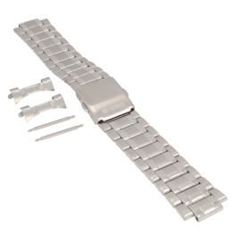 ORYGINALNA BRANSOLETA CASIO MTD-1066 MTD-1066D-1AV STALOWA