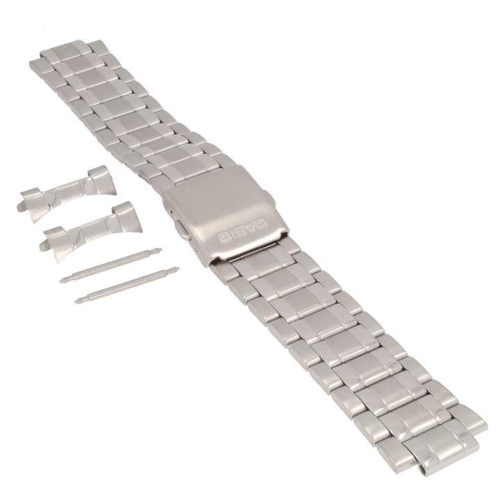 ORYGINALNA BRANSOLETA CASIO MTD-1066 MTD-1066D-1AV STALOWA